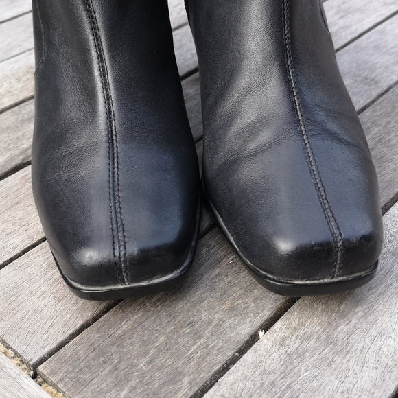 Collège leather ankle boots - Picture 4 of 16